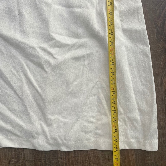 Esley White Bodycon Dress Sleeveless Party Cocktail Mini Women's L - Picture 4 of 5